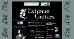 Desktop Screenshot of extremeguitars.com